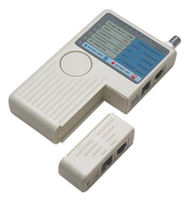 Intellinet 351911 Netwerktester Geschikt voor: CAT 3, CAT 4, CAT 5, CAT 5e, CAT 6, CAT 6A Intellinet 351911 Netwerktester Geschikt voor: CAT 3, CAT 4, CAT 5, CAT 5e, CAT 6, CAT 6A