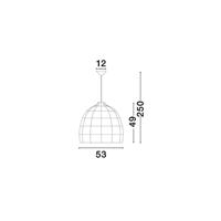 Lyora Bohemian hanglampDestin rotan Ø 53cm - 9586691 - thumbnail