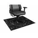 Mat voor Gaming Genesis Tellur 400 Zwart Stof - thumbnail