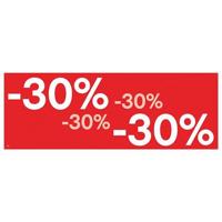 Raambiljet -30% , afmeting 69x24 cm. - thumbnail