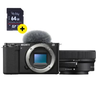 Sony ZV-E10 + 16-50mm F/3.5-5.6 OSS II