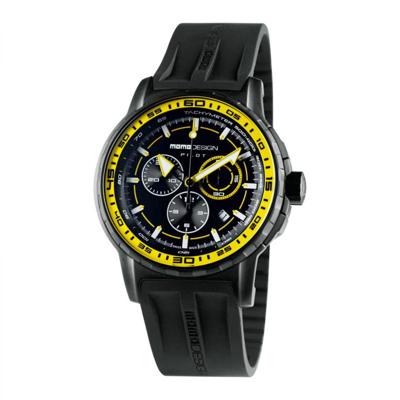 MOMO Design Pilot MD2164BK-51 Horloge Heren 46mm 5 ATM
