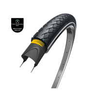 Wolff metro elite (1.2mm anti-leklaag), zwart met reflectie, 28x1 5/8x1 3/8, etrto 37-622 - thumbnail