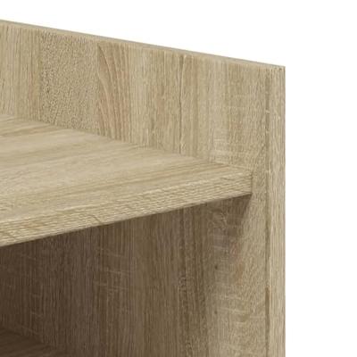 VidaXL Schoenenkast 52x37,5x100 cm bewerkt hout sonoma eikenkleurig