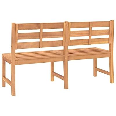 Tuinbank 150 cm massief teakhout - thumbnail