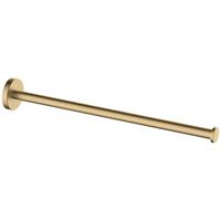 Wiesbaden Alonzo - Handdoekrek - 1-armig - Geborsteld Messing - thumbnail