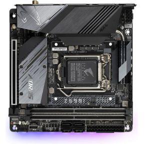 GIGABYTE Z590I ULTRA, socket 1200 moederbord RAID, Gb-LAN, WLAN, BT, Sound, Mini-ITX GIGABYTE Z590I ULTRA, socket 1200 moederbord RAID, Gb-LAN, WLAN, BT, Sound, Mini-ITX