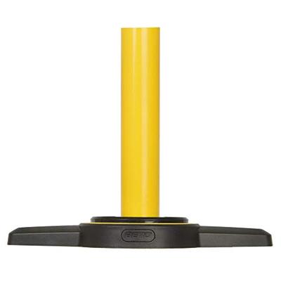 Beto hogedrukpomp met meter staal met duokop geel Beto hogedrukpomp met meter staal met duokop geel