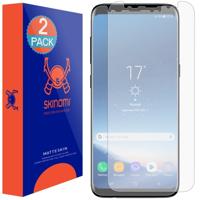 Galaxy S8 Plus Screen Protector (S8+)(2-Pack, Edge to Edge), Skinomi® MatteSkin Full Coverage Screen Protector voor Galaxy S8 Plus Anti-Glare en Bubble-Free Shield - thumbnail