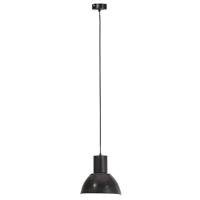 VidaXL Hanglamp rond 25 w e27 28,5 cm zwart - thumbnail