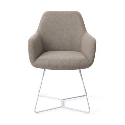 Jesper Home Eetkamerstoel 'Hiroo' Beehive White, kleur Foggy Fusion