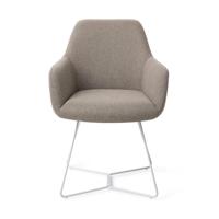 Jesper Home Eetkamerstoel 'Hiroo' Beehive White, kleur Foggy Fusion - thumbnail