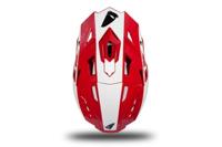 UFO PLAST Helmet echus m red/white - thumbnail