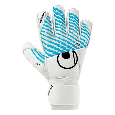 Uhlsport FM Cybertec Soft Flex Frame Keepershandschoenen Kids Wit Felblauw Zwart Uhlsport FM Cybertec Soft Flex Frame Keepershandschoenen Kids Wit Felblauw Zwart