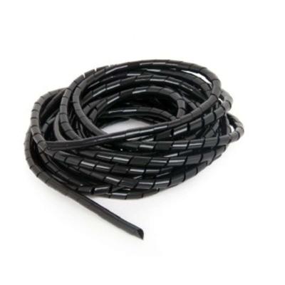 12 mm spiraalband, 10 m, zwart