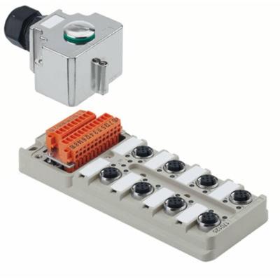 Weidmüller SAI-8-MH-5P M12 1701252000 Passieve sensor/actorbox M12-verdeler met metalen schroefdraad 1 stuk(s)