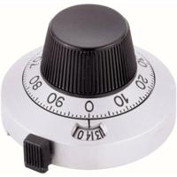 Vishay 21 1 11 Apparaatknop met precisie-schaalverdeling 0-100 360 ° 1 stuk(s) - thumbnail