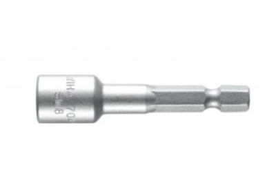 Wiha 7044080 Dopsleutelinzet 55 mm buitenzeskant 1/4" E6,3 8.0 mm - 04510