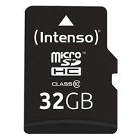 Intenso High Performance microSDHC-kaart 32 GB Class 10 Incl. SD-adapter - thumbnail