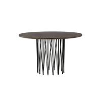 Nohr Ronde Eettafel 'Danni' 120cm, kleur Mokka - thumbnail