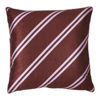 VT wonen vtwonen Sierkussen Diagonal Cushion Dark Red 50x50 cm - thumbnail