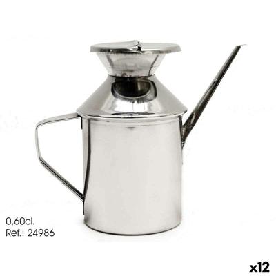 Flesje Kinvara Zilverkleurig Roestvrij staal 500 ml 17 x 14,5 x 8 cm (12 Stuks)