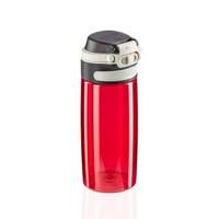 Leifheit 3263 flip tritan drinkfles 550 ml rood - thumbnail