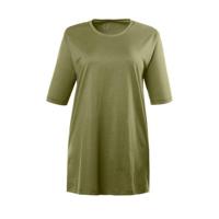 Ulla Popken T-shirt donkergroen - thumbnail