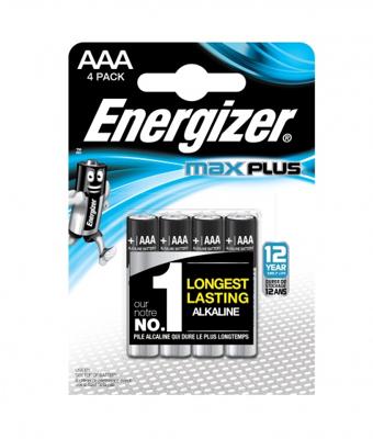Enerdis Energizer max plus lr03 aaa blister 4 stuks
