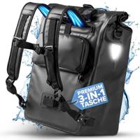 Büchel Wittkop, 3in 1 gtr-tasche wasserdicht mit rucksackfunktion schwarz (artikelnummer 81519050) - thumbnail