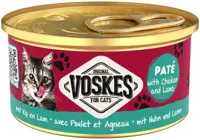 Voskes kattenpaté kip & lam 85g - thumbnail
