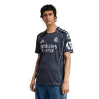 Real Madrid Shirt Uit Senior 2025/2026 - Maat M - Kleur: Donkerblauw | Soccerfanshop - thumbnail