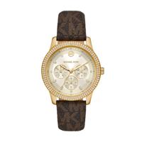 Horlogeband Michael Kors MK6966 Kunststof/Plastic Bruin 20mm - thumbnail