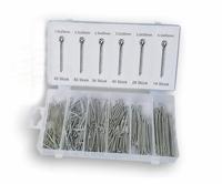 Splitpen assortiment, 300 stuks in opbergbox. - thumbnail