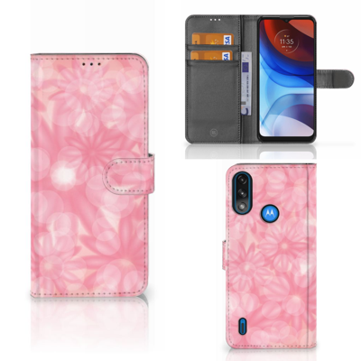 Motorola Moto E7i Power | E7 Power Hoesje Spring Flowers Motorola Moto E7i Power | E7 Power Hoesje Spring Flowers