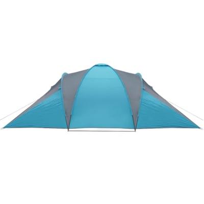 VidaXL Koepeltent 6-persoons waterdicht blauw