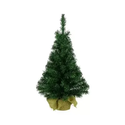 Everlands Mini Boom Jute Zak Groen Everlands Mini Boom Jute Zak Groen