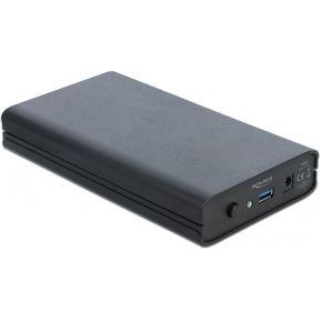 DeLOCK 42612 behuizing voor opslagstations HDD-behuizing Zwart 3.5