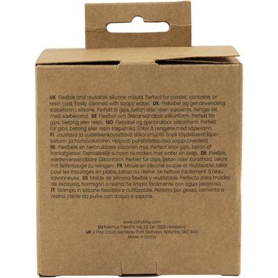 Creativ Company Siliconen vormen, engel:, h: 9,5 cm, b: 7 cm, mat transparant, 1 stuk/ 1 doos