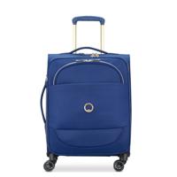 Delsey Montrouge Slim Cabin Trolley Case 4 Wheel 55 Expandable Blue - thumbnail