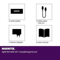 Marmitek: Marmitek SPLIT 612 UHD 2.0 HDMI splitter - Grijs - thumbnail