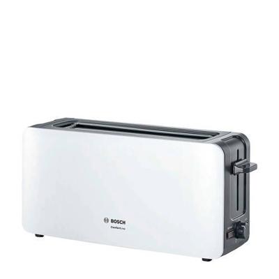 Bosch TAT6A001 broodrooster Taupe, Wit 1090 W Bosch TAT6A001 broodrooster Taupe, Wit 1090 W