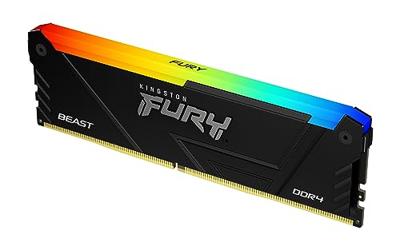 RAM geheugen Kingston FURY Beast RGB 16 GB DDR4 CL18 - thumbnail