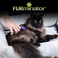 FURminator Undercoat DeShedding Tool kat lang haar M-L - thumbnail