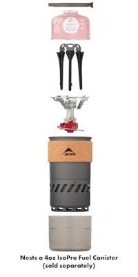 MSR Switch Stove System Brander Gray 1L