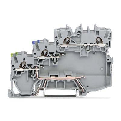 WAGO 2000-5317/102-000 Actuatorenklem 7 mm Spanveer Grijs 50 stuk(s)