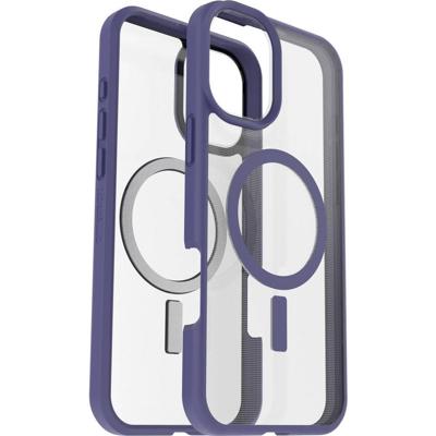 Otterbox React MagSafe Case Apple iPhone 16 Plus Violet, Transparant MagSafe compatible