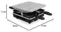 Tristar Steengrill 4-persoons 600W - thumbnail