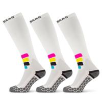 Poederbaas Skisokken Compressie Technical Pro Merino 3-pack Wit-35/38 - thumbnail