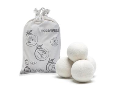 Ecosavers Droogballen - dryer balls van wol - 6st. Ecosavers Droogballen - dryer balls van wol - 6st.